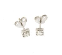 Orecchini Soranzo Gioielli Donna Pietre Preziose in Oro bianco Diamante 0.28 Ct GI10368701 - GI10368701